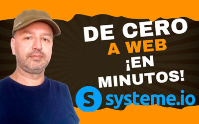 Creación de páginas web con Systeme.io en pocos minutos
